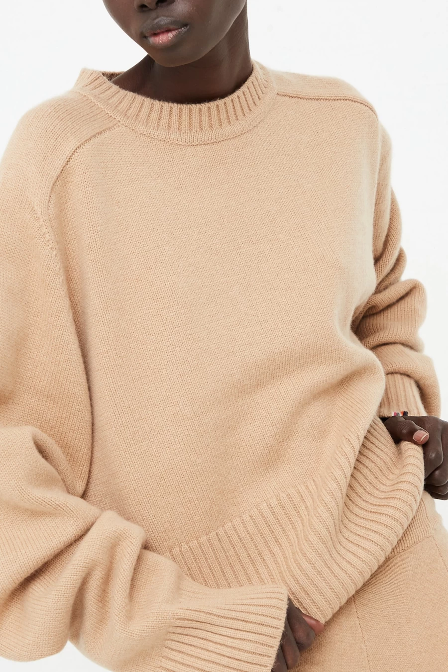 Extreme Cashmere Judith No. 256 Camel Sweater - Luxurious Women's Knitwear by Oroboro Store