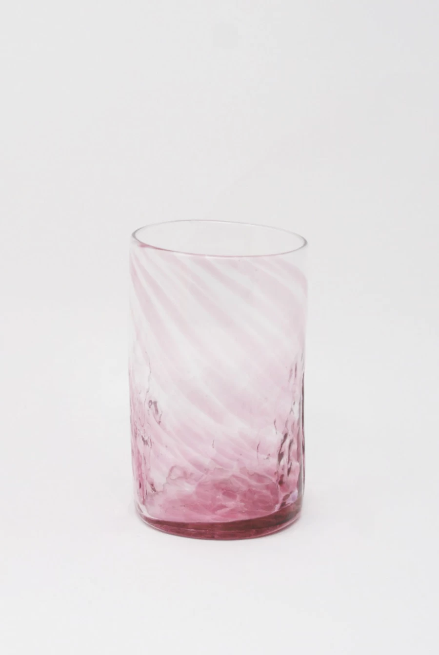 Xaquixe Large Fuchsia Tumbler - Premium Handmade Glassware | Oroboro Store New York
