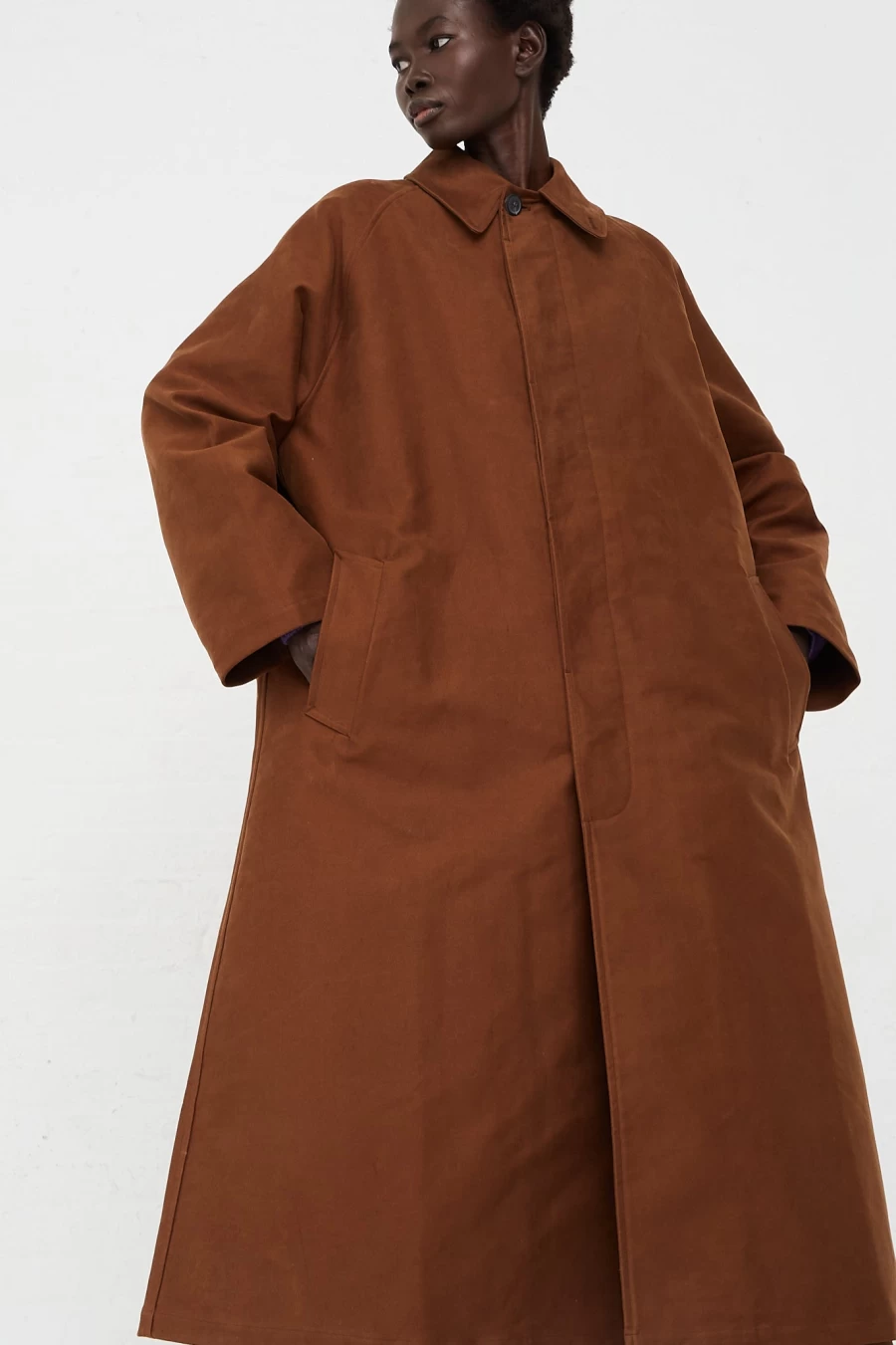 "Cristaseya Oversized Trench Coat | Oroboro Collection"