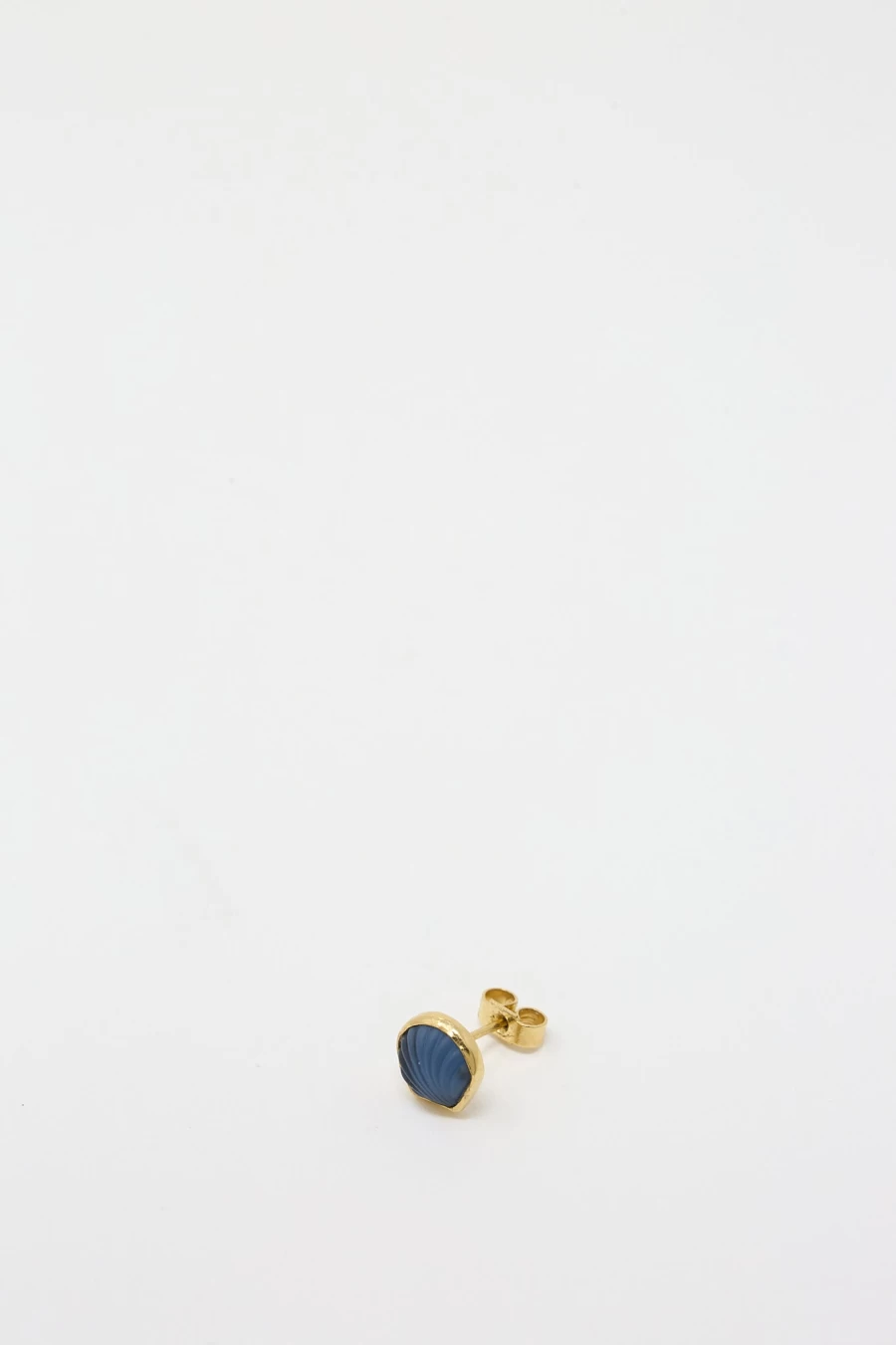 "Grainne Morton Vintage Glass Stud Earrings – Handcrafted Artisan Jewelry"