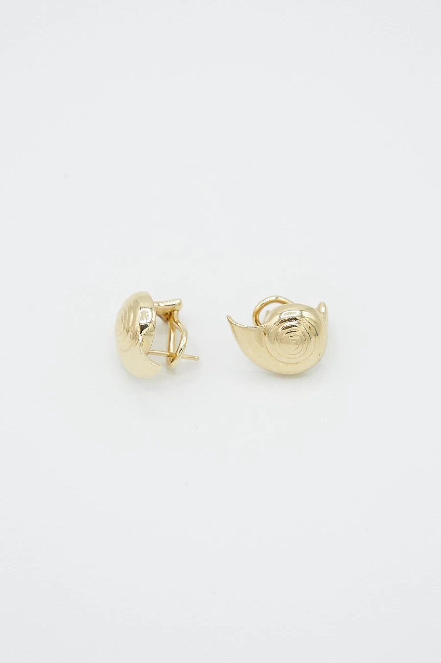 Kathryn Bentley Large Nautilus Shell Earrings - Handcrafted Sterling Silver Dangle Earrings | Oroboro Jewelry Store