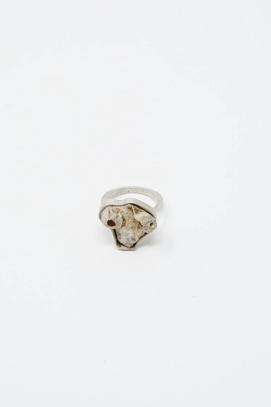 La Ma R Sterling Silver Oroboro Ring 003 A | Elegant Handmade Jewelry