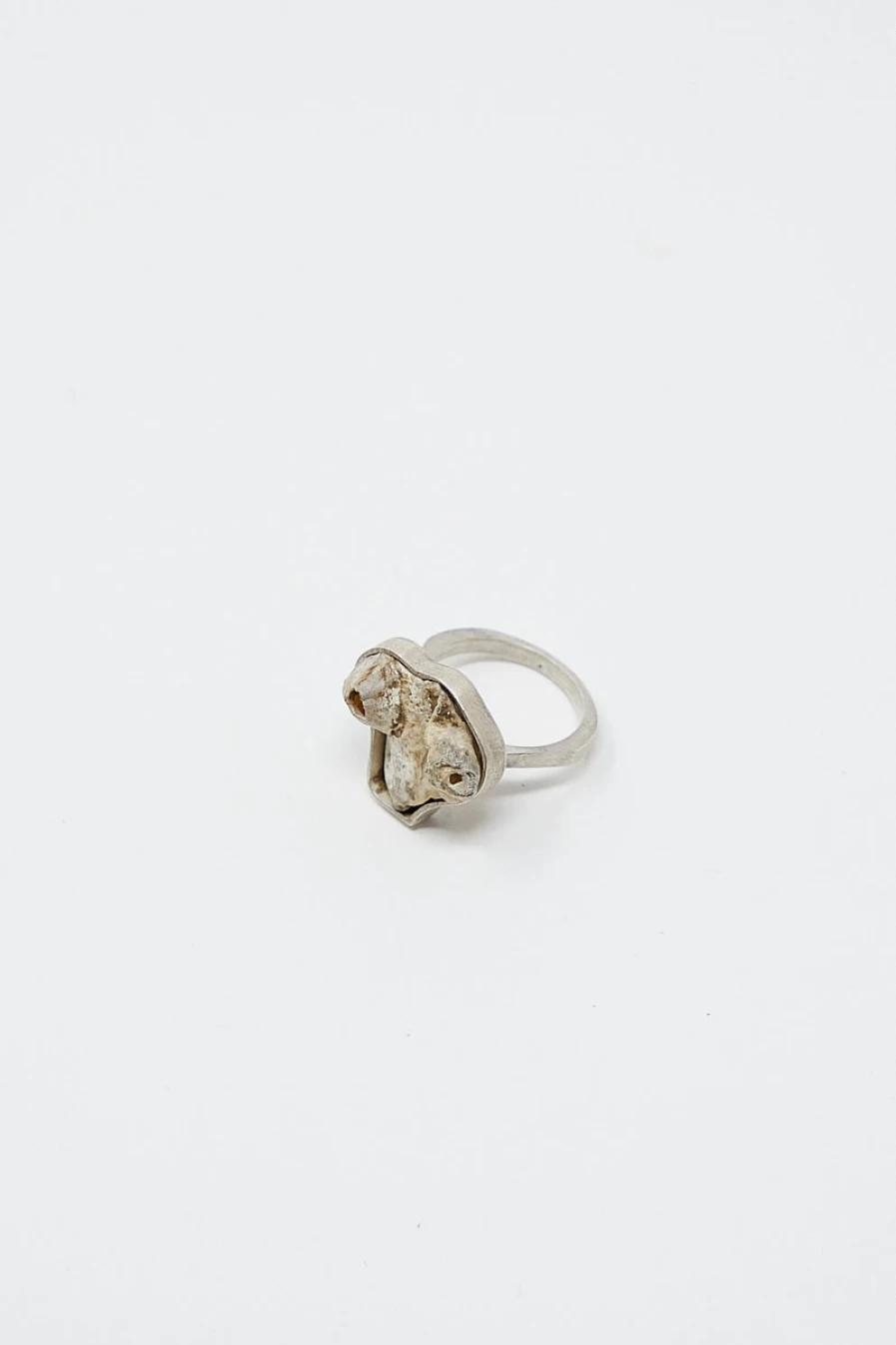 La Ma R Sterling Silver Oroboro Ring 003 A | Elegant Handmade Jewelry