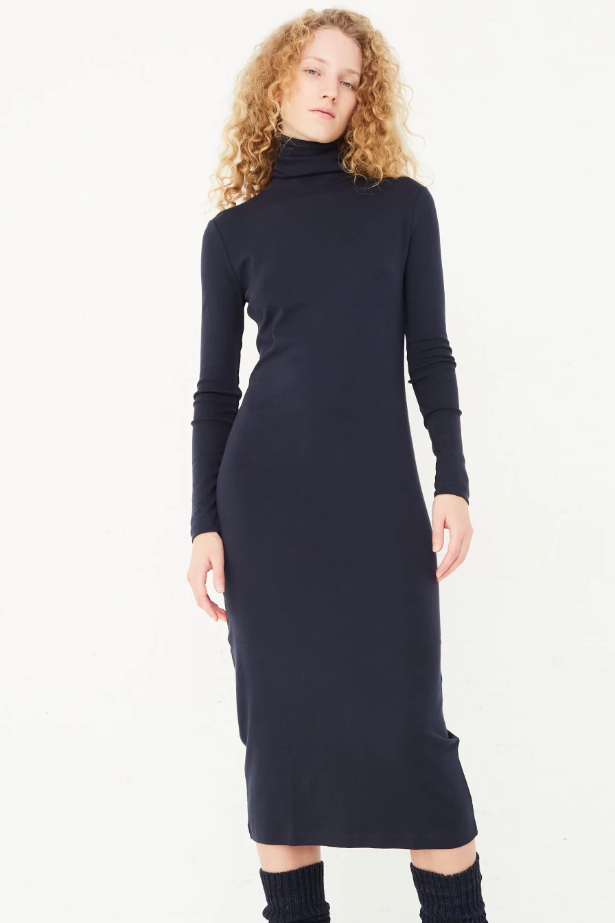 Misha & Puff Turtleneck Dress - Ink Color | Oroboro Store Kids Boutique