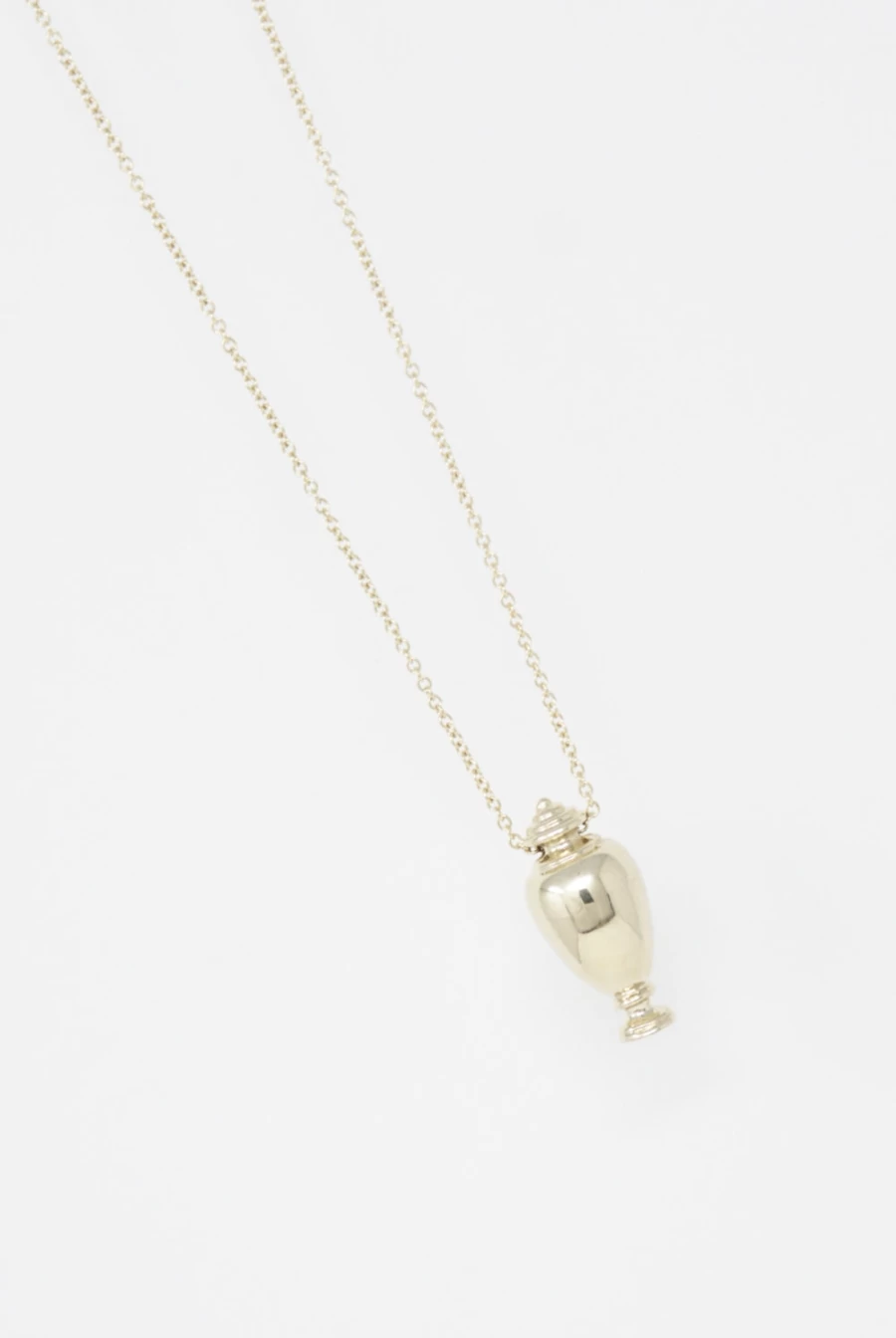 14K Gold Urn Pendant by Kathryn Bentley | Elegant Oroboro Jewelry for Ashes