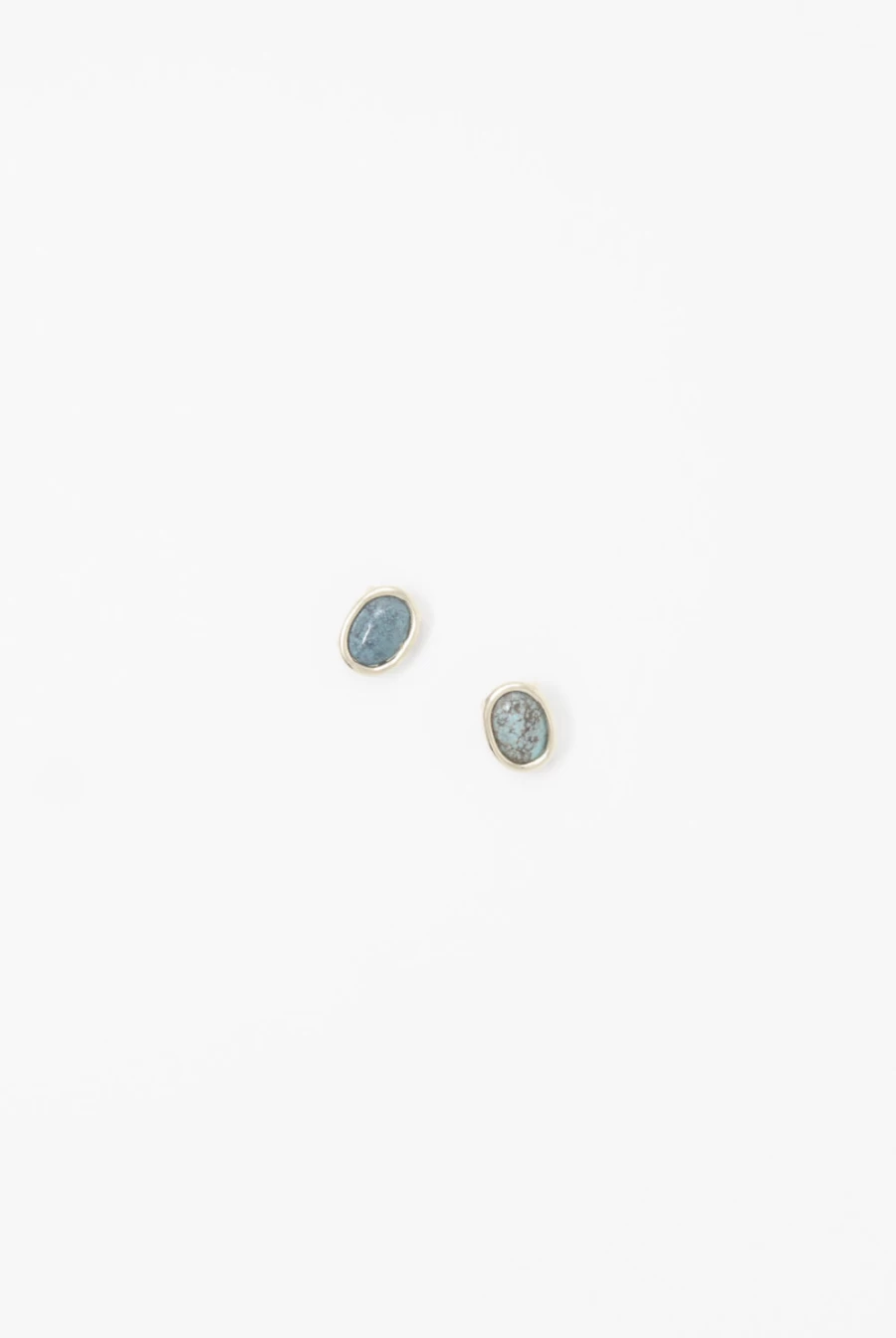 "Mary MacGill Turquoise Floating Stud Earrings | Oroboro Collection"