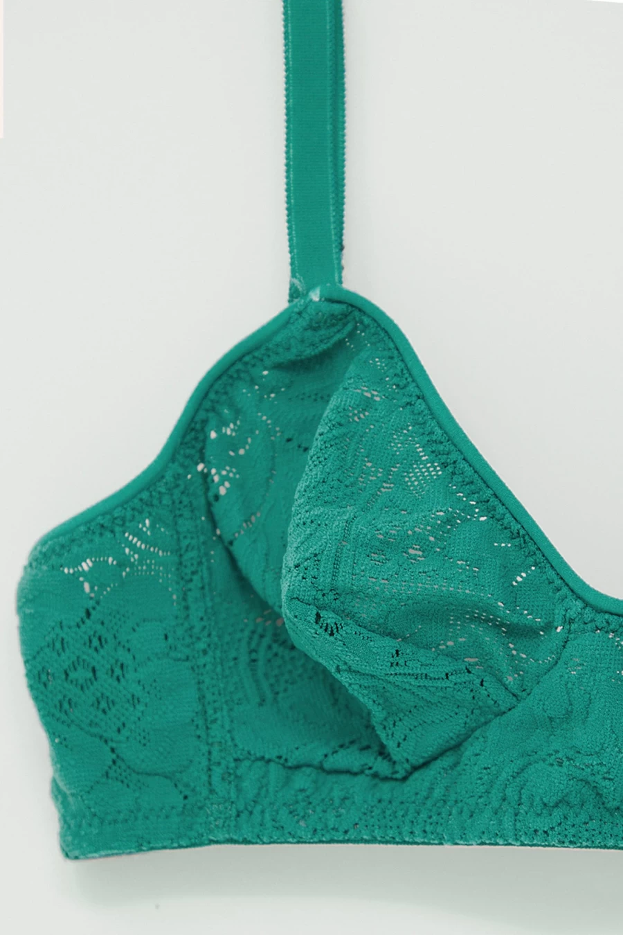 Araks Tamara Bralette - Emerald Green Lace Bralette | Oroboro Store