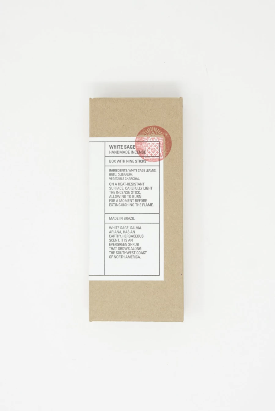 Incausa White Sage Incense Blends | Spiritual Aromatherapy | Oroboro Store New York