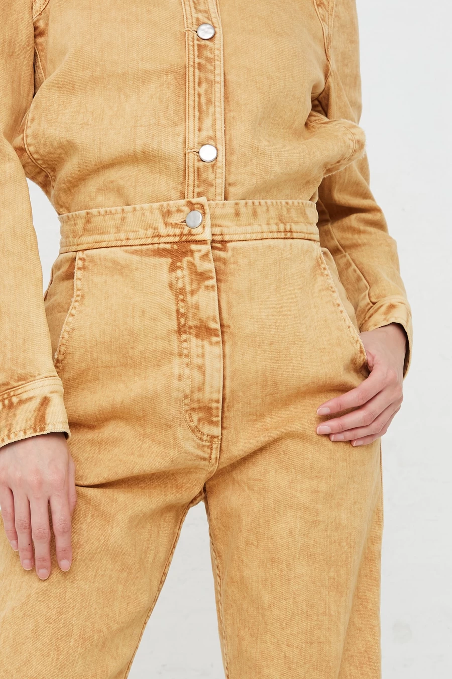 Rachel Comey Weston Pant In Sand - High-Waisted Tapered Trousers | Oroboro Store