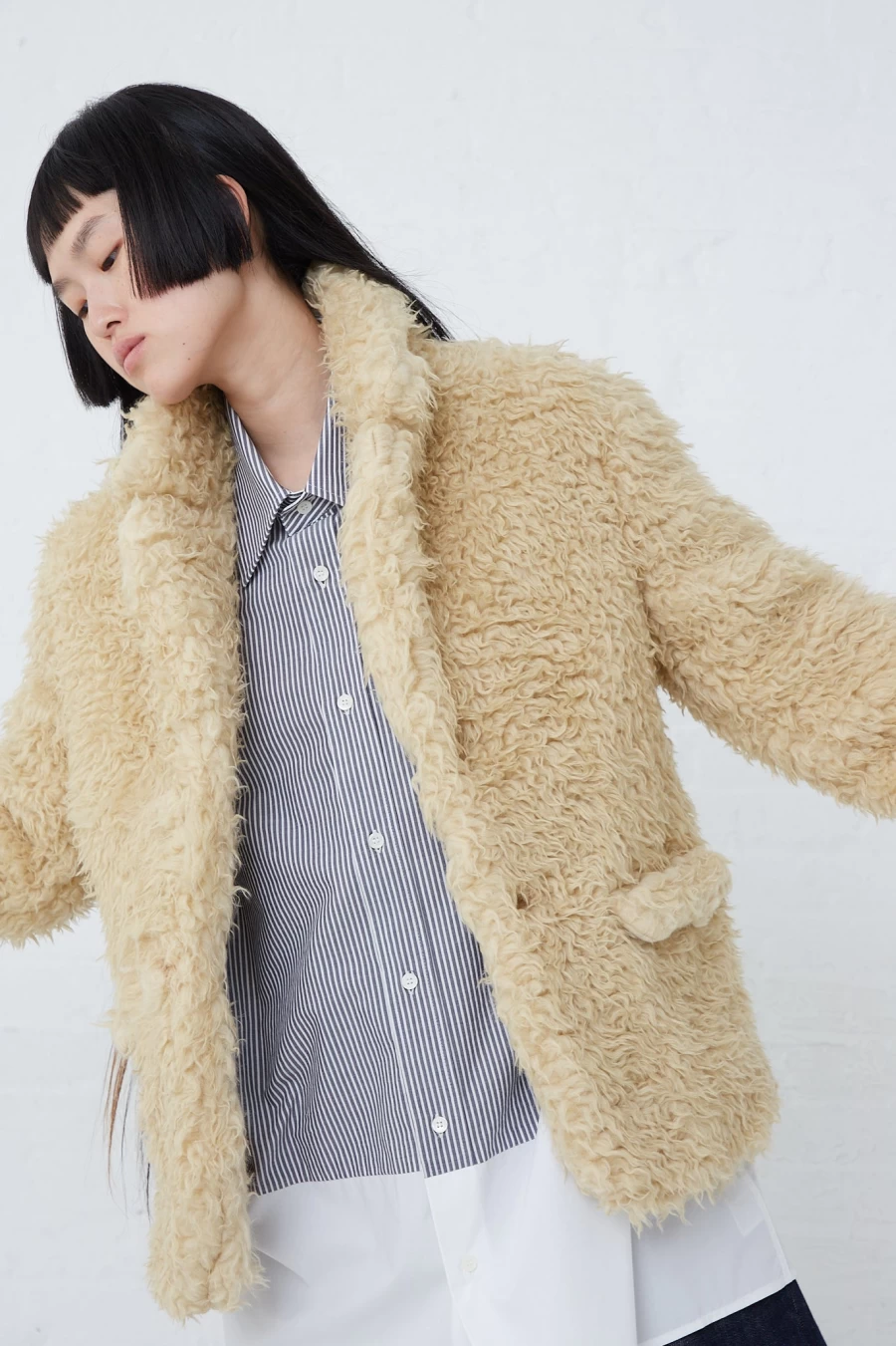 MM6 Maison Margiela Camel Jacket - Oroboro Store