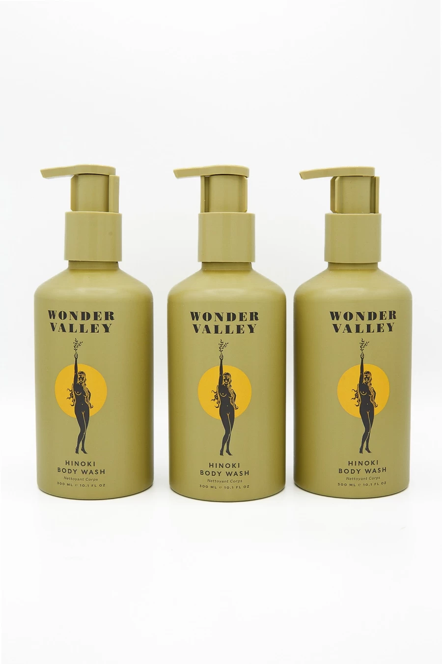 Wonder Valley Hinoki Body Wash - Natural Botanical Cleanser for Hydrated Skin | Oroboro Store