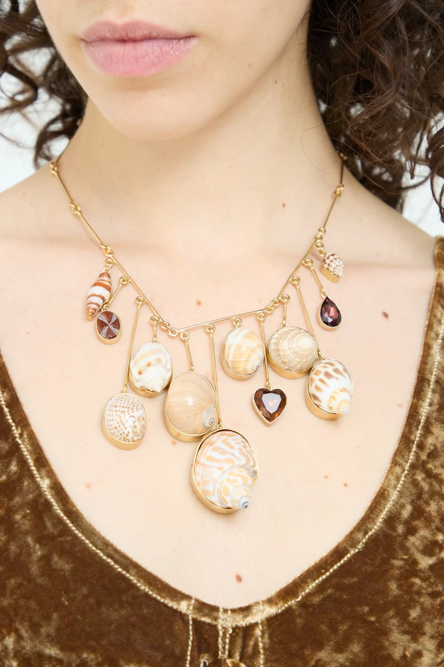 Grainne Morton Handcrafted Wire Charm Drop Pendant Necklace - Unique Artisan Jewelry