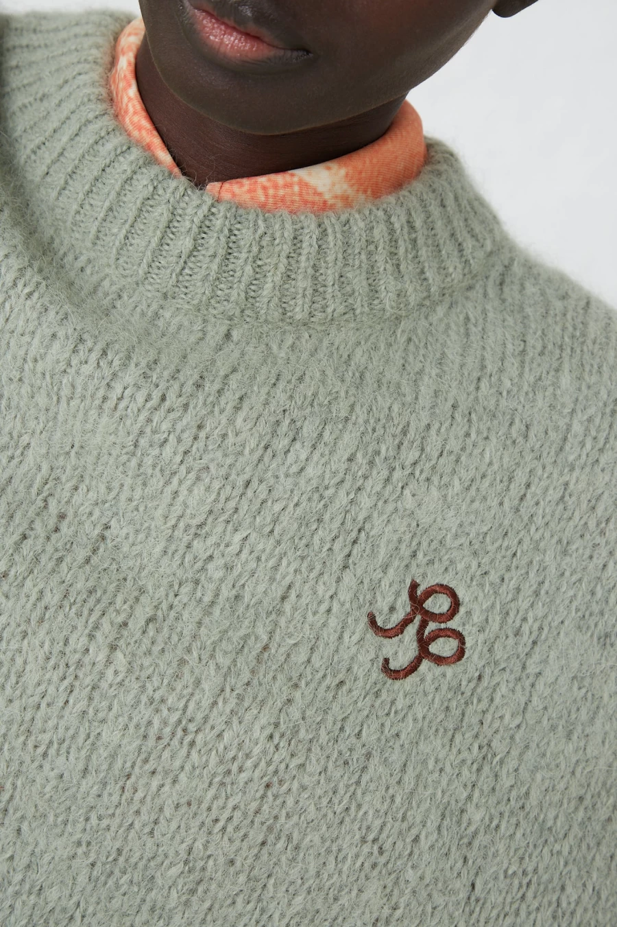 Rejina Pyo Alpaca Blend Toni Sweater in Mint Green | Women's Luxury Knitwear | Oroboro Collection