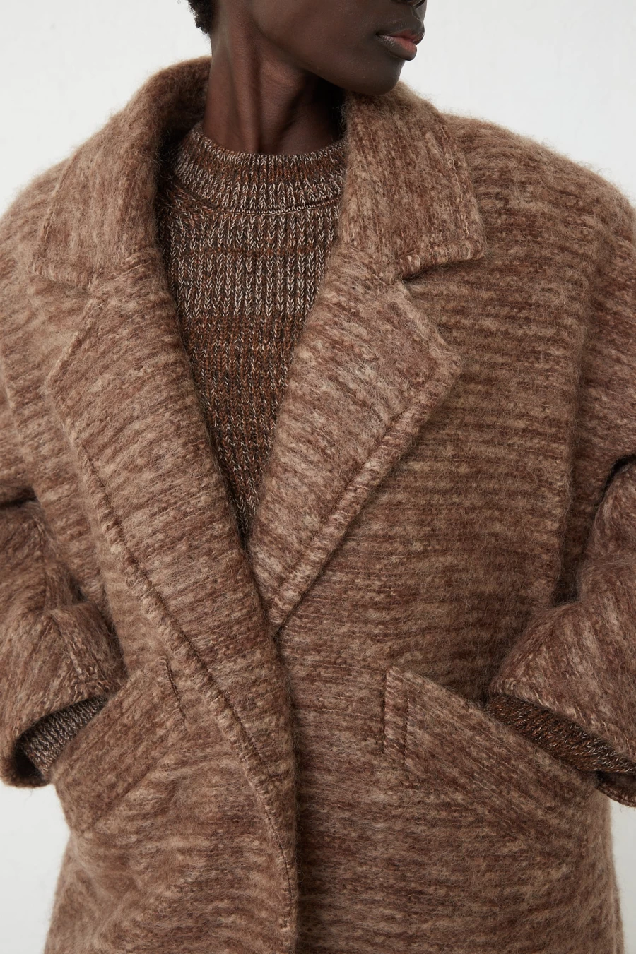Veronique Leroy Oak Tailored Coat | Luxury Women's Outerwear | Oroboro Store