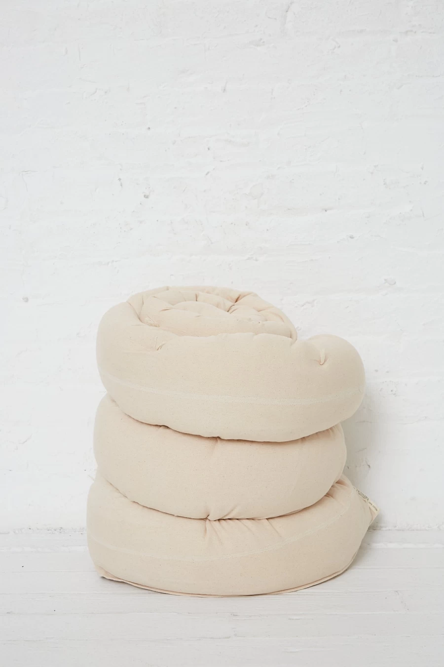 Tensira Tufted Overlay Mattress in Beige Tie Dye Design | Oroboro Collection | Premium Bedding