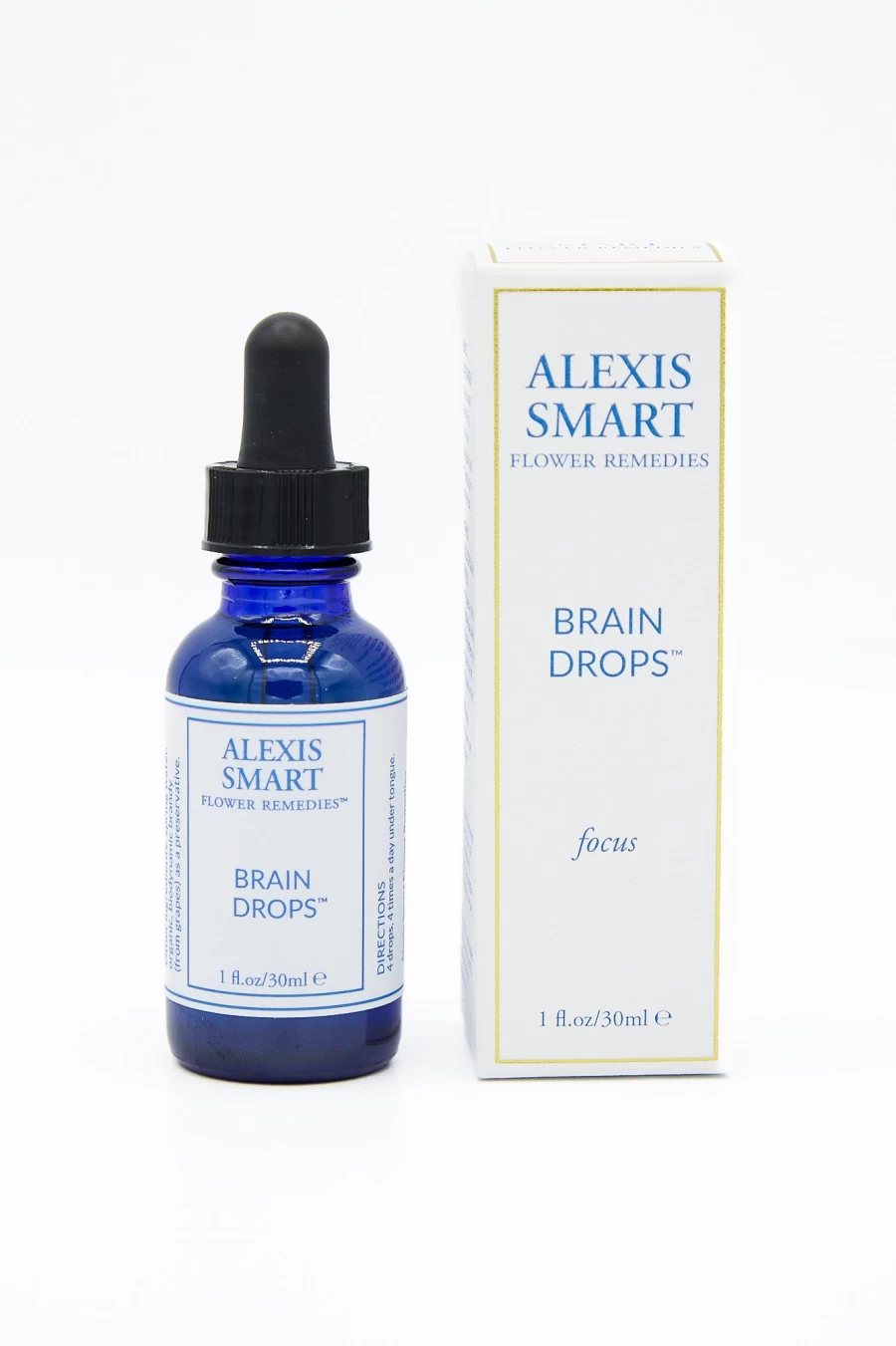Alexis Smart Brain Drops - Natural Flower Remedies for Mental Clarity & Focus