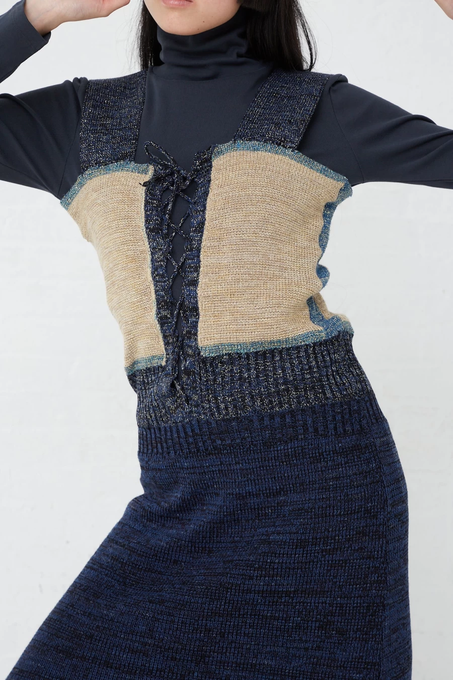 "Intensity Blue Optic Dress | Stylish Women's Fashion by Oroboro Store"