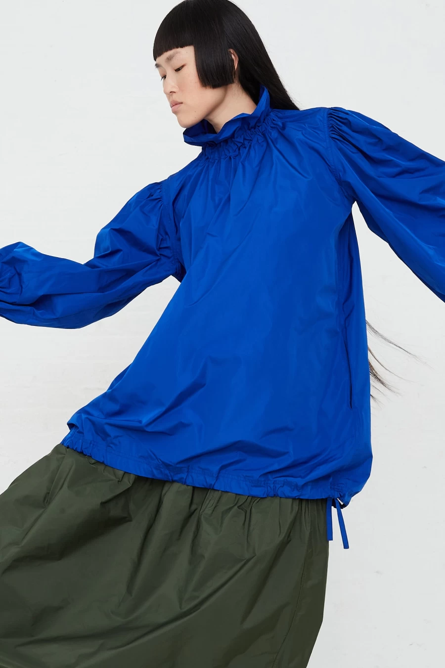 Sofie D'Hoore Beaudine Oversized Royal Shirt | Luxury Women's Fashion | Oroboro Store