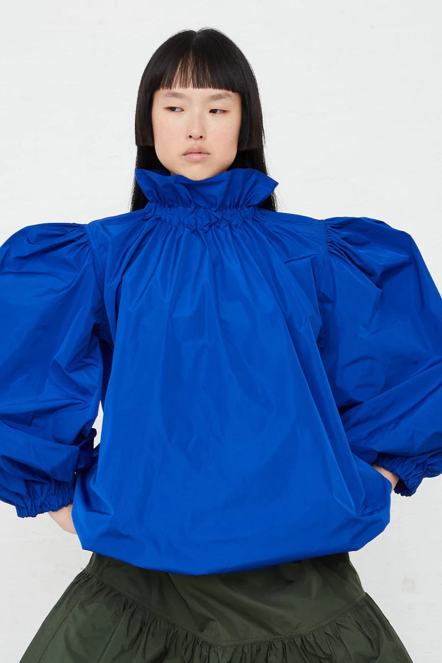 Sofie D'Hoore Beaudine Oversized Royal Shirt | Luxury Women's Fashion | Oroboro Store