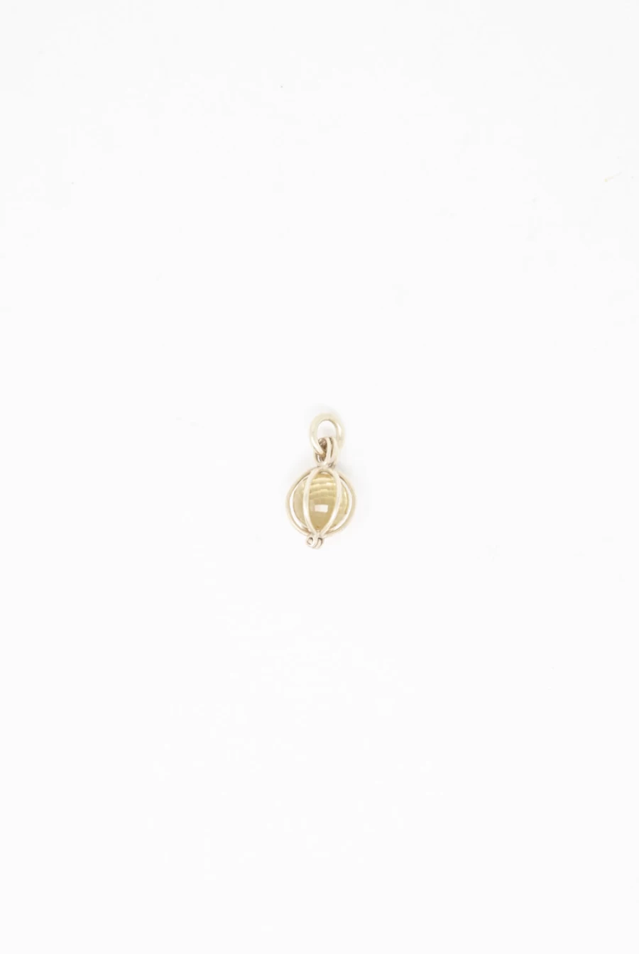 Tara Turner Citrine Cage Pendant Necklace - Oroboro Store New York | Handmade Jewelry