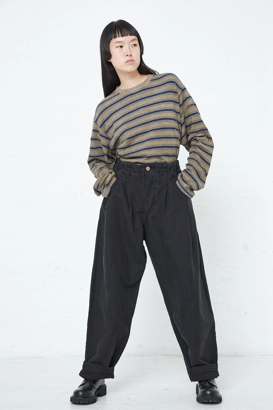 Dr. Collectors - 9 Oz. Military Pants in Sulfur Black, Cotton Hemp Blend, Durable Tactical Trousers